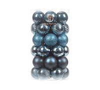 Sea Team 41ct infrangibile Ornamento Natalizio per Decorare l’Albero Natale, col Filo da Appendere Senza Glitter Paillettes, è Decorazione Ideale per la Festa,Cerimonia e Party.（40mm）