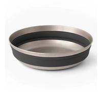 Sea To Summit Detour L Stainless Steel Foldable Bowl Argento
