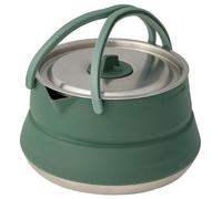 SEA TO SUMMIT Detour Stainless Steel Collapsible Kettle 1.6l - Unisex - Grigio / Verde - Taglia unica- modello 2024