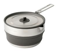 SEA TO SUMMIT Detour Stainless Steel Collapsible Pouring Pot 1.8l - Unisex - Grigio / Nero - Taglia unica- modello 2024