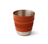 Bicchiere pieghevole Sea to Summit Detour Stainless Steel arancione
