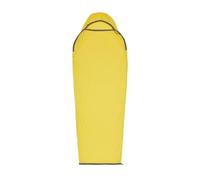 Sea to Summit - Reactor Sleeping Bag Liner Mummy with Drawcord - Sacco a pelo da viaggio Standard Giallo
