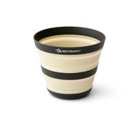 Sea to Summit Frontier - Tazza da campeggio ultraleggera, pieghevole, 340 g, colore: Bianco osso