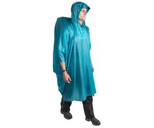 Sea To Summit - Giacca impermeabile versatile - Poncho Tarp UL 15 D Blue