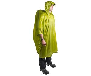 Sea To Summit - Giacca impermeabile versatile - Poncho Tarp UL 15D Lime in Nylon - Verde