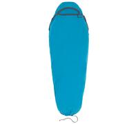 Sea To Summit - Lenzuolo - Breeze Sleeping Bag Liner Mummy w/ Drawcord Compact - Blu