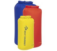 Sea to Summit Lightweight Dry Bag 8, 13, 20L - set sacca stagna Blue/Red/Yellow unisex Recycled Nylon,Pfc-Free,Dwr,Bluesign
