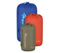 Sea to Summit Lightweight Stuff Sack Set - sacche compressione Brown/Red/Blue unisex Pfc-Free,Recycled Materials