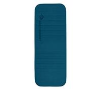 Sea to Summit - Materassino autogonfiante Comfort Deluxe Large Wide - Comfort Premium - Tecnologia Delta Core - Sistema di blocco cuscino - 4 stagioni - Per campeggio invernale - 201 x 76 cm - Blu