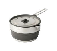 SEA TO SUMMIT Detour Stainless Steel Collapsible Pouring Pot 1.8l - Unisex - Grigio / Nero - Taglia unica- modello 2024