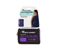 Lenzuolo sacco a pelo in seta e cotone mummy 185 cm * 92 c