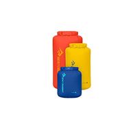 Sea To Summit - Set di 3 borse impermeabili Lightweight Dry Bag Set - Lightweight Dry Bag Set in Nylon - rosso rosso