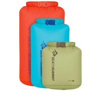 Sea To Summit - Set di 3 borse impermeabili - Ultra-Sil Dry Bag Set in Pelle - rosso