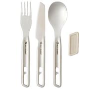 Sea To Summit - Set di posate da 3 pezzi - Detour Stainless Steel Cutlery Set - Grigio