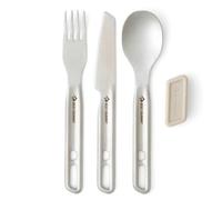 Set di posate Sea to Summit Detour Stainless Steel bianco beige