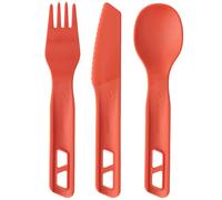 Sea to Summit - Passage Cutlery Set (3 Piece) - Set posate rosso