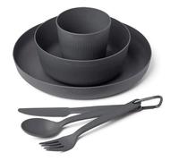 Sea to Summit - Camp Dinnerware Set with Mesh Sack - Set stoviglie 6 Pieces grigio