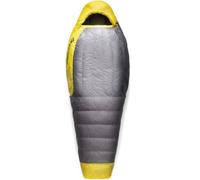 SEA TO SUMMIT Spark W -1c/30f Down Sleeping Bag Long - Donna - Grigio / Giallo - Taglia unica- modello 2026