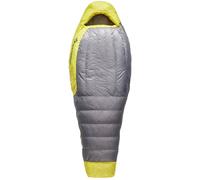 SEA TO SUMMIT Spark W -9c/15f Down Sleeping Bag Long - Donna - Grigio / Giallo - Taglia unica- modello 2026