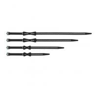 Sea to Summit - Stretch-Loc Set 4-Pack - Cinghia di tensione All Sizes (20 mm) nero