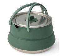 SEA TO SUMMIT Detour Stainless Steel Collapsible Kettle 1.6l - Unisex - Grigio / Verde - Taglia unica- modello 2025