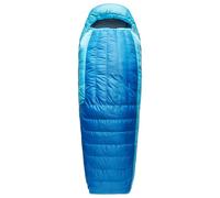 Sea to Summit - Trek -9°C Down Sleeping Bag - Sacco a pelo in piuma Regular - max Body Length 185 cm Zip: Left blu
