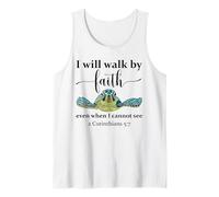 Sea Turtle I Will Walk By Faith Not Sight When I Cannot See Canotta