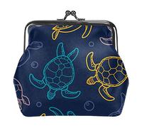 Sea Turtle Pattern Cute Tortoise Portamonete Portafogli Vintage Pouch Borse per regalo