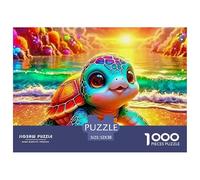 Sea Turtle, Puzzle Da 1000 Pezzi, Esperienza Immersiva Che Rafforza Osservazione, Problem Solving E Pazienza, Ideale Per Momenti Di Calma E Riflessione Personale, Adatto A Partire Dai 12 Anni, 52x38