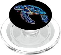 Sea Turtle Safari Animals Animal Lovers Art Headphones PopSockets PopGrip per MagSafe
