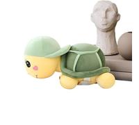 Sea Turtle Stuffed Animal, Plush Toy with Hat, Beach Theme Figure, Cute Decor Doll, Travel Buddy, Soft Companion, with Cozy Charm for Kids Room, Nursery, 13.78 inches