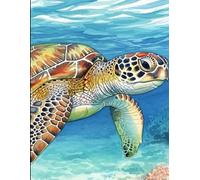 Sea Turtles Journal: 140-Page Ocean Notebook - Marine Life Diary for Turtle Lovers & Conservationists