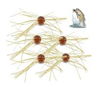 Sea Urchin Soft Bait,Tentacle Creature Lure,Finesse Lifelike Fishing Lures with Multiple Tentacles,Artificial Squirm Fuzzy Dice Fishings Soft Lure Baits for Bass,Crappie & Panfish,for Saltwater,Shore