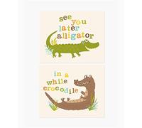 Sea Urchin Studio - Set di stampa con motivo See You Later, 20,3 x 25,4 cm