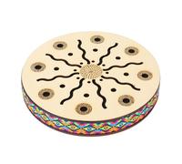 Sea Wave Drum da 8 pollici Maple Wood Ocean Sound Strumento di percussione per le aule musicali e riunioni di famiglia