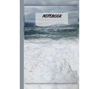 Sea Waves - Calm & Minimalist Notebook | 150 Lined Pages (6"×9") | Hardcover: A peaceful lined notebook inspired by ocean waves | Perfect for journaling, notes, and everyday thoughts.