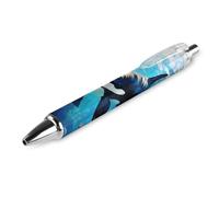Sea Wildlife Killer Whales - Penna a sfera con inchiostro blu, penna a sfera per ufficio e scuola, 1 pezzo come immagine 1