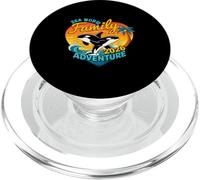 Sea World Family Adventure 2026 Balene Cuore Tramonto Oceano PopSockets PopGrip per MagSafe
