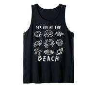 Sea You At The Beach Ocean Marine Life Creatures Vacanza Canotta