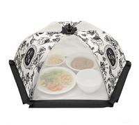 SEABABOO Coprivivande A Rete Anti Insetti Diametro: 60 Cm Cupola di Rete per Alimenti Coprivivande A Rete Pop-Up Copertura per Il Cibo Pieghevole per Feste Frutta Mangiare Barbecue Picnic