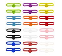 SEABABOO Marcatori Bicchieri Silicone Pennarelli Marcatore Pennarelli Per Bevande Bicchiere Marcatori Charms Bevande Marcatore Per Etichette Silicone Etichette Per Strisce Per Casa 24 In Totale