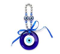 SEABABOO Occhio Turco Amuleto Occhio Blu Turco Evil Eye Amuleto Occhio Turco Portafortuna Amuleto Dell'Occhio Diabolico Malocchio Blu per Decorazioni Murali Amuleti Portatili Pendente