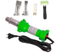 Seababyhouse 1600W Termico Pistola ad Aria Calda di Saldatura Saldatore di Plastica Saldatore Ad Aria Calda Barra, con Ugelli di Saldatura Rapida, con Luce LED e 2 Ugelli di Saldatura Piatti