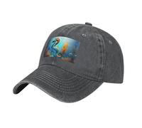 Seabed Coral Seahorse Deep Heather Il cappello è traspirante, assorbe il sudore e regolabile, alla moda e versatile, adatto per tutte le stagioni.