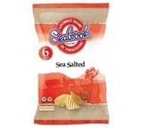 Seabrook Crinkle Cut Sea Salt Crisps 6 x 25 G