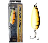 SEABUZZ Freccia asimmetrica 15,7 g/6 cm - Esche da pesca - Esche con gancio per trapano - Cucchiaio di metallo - Esca dura - Spinner Sport Set - Angel Spoon - Esca per luccio - Esca persico (OPR)