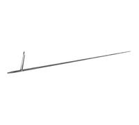 SEAC 17-4PH Round, Asta Tahitiana Tonda in Acciaio Inox per Pesca Subacquea Unisex Adulto, Argento, Ø 6.50 x 145 cm