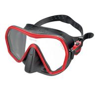 Seac Ajna, Maschera Subacquea senza cornice con ampia vista, 100% silicone, Made in Italy