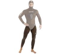 SEAC Alga, Pantalone a Vita Alta da 3 mm per la Pesca Subacquea, Muta Umida in due Pezzi in Neoprene Mimetico Spaccato Stretch