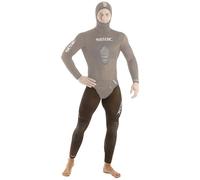 SEAC Alga, Pantalone a Vita Alta da 3 mm e 5 mm per la Pesca Subacquea, Muta Umida in Due Pezzi in Neoprene Mimetico Spaccato Stretch